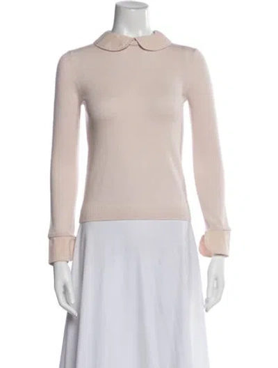 Pre-owned Alice And Olivia Wool Sweater In Pink