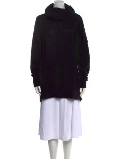 Pre-owned Alice And Olivia Wool Turtleneck Sweater In Multi