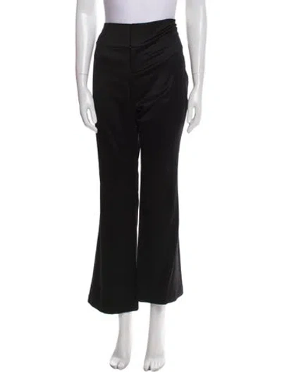 Pre-owned Alice And Olivia Wool Wide Leg Pants In Blue