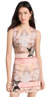 ALICE AND OLIVIA WYNELL DRESS VERSAILLES