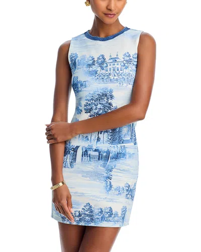 ALICE AND OLIVIA ALICE AND OLIVIA WYNELL FITTED MINI DRESS