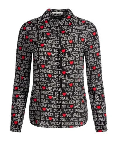 ALICE AND OLIVIA X THE BEATLES WILLA SHIRT