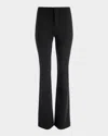 Alice And Olivia Yuki Mid-rise Trousers In Yuki Mr Trouser