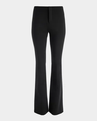 Alice And Olivia Yuki Mid-rise Trousers In Yuki Mr Trouser