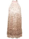 Alice And Olivia Zenon Cape Mini Dress In Pink
