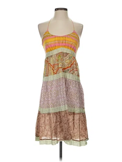 Pre-owned Alice & Trixie Casual Dress In Brown
