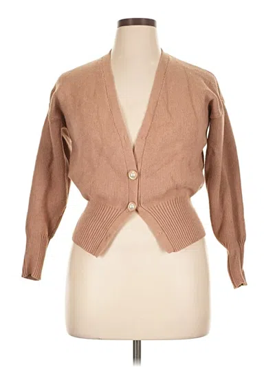 Pre-owned Alice Blue Cardigan Sweater In Brown