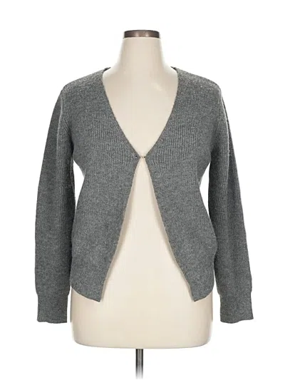 Pre-owned Alice Blue Cardigan Sweater In Gray