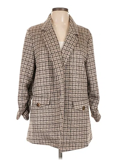 Pre-owned Alice Blue Coat In Tan