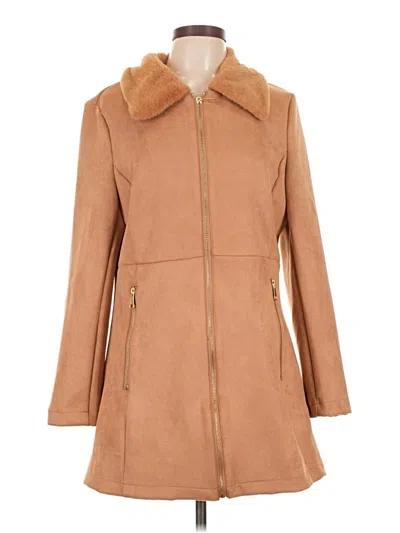 Pre-owned Alice Blue Coat In Tan