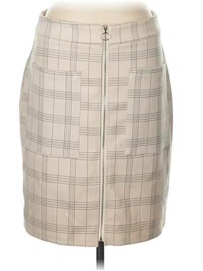 Pre-owned Alice Blue Formal Skirt In Tan