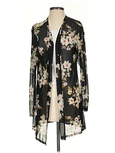 Pre-owned Alice Blue Kimono In Black
