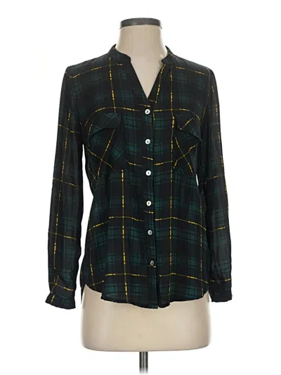 Pre-owned Alice Blue Long Sleeve Blouse In Green