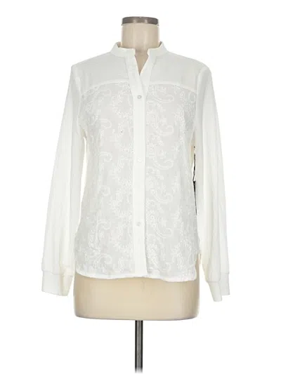 Pre-owned Alice Blue Long Sleeve Blouse In White
