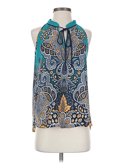 Pre-owned Alice Blue Sleeveless Blouse In Blue