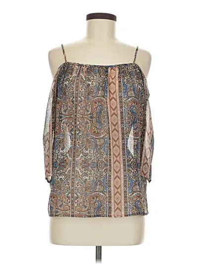 Pre-owned Alice Blue Sleeveless Blouse In Brown