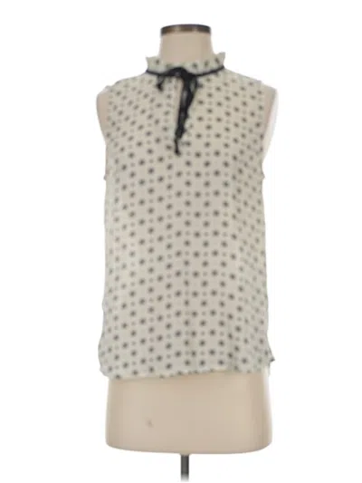 Pre-owned Alice Blue Sleeveless Blouse In Ivory
