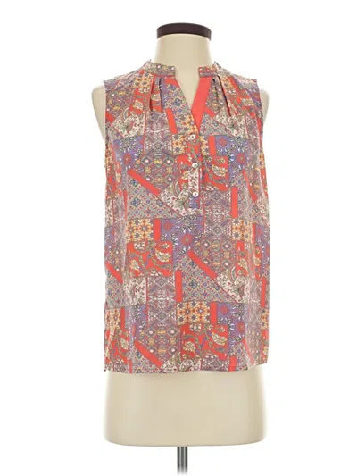 Pre-owned Alice Blue Sleeveless Blouse In Orange