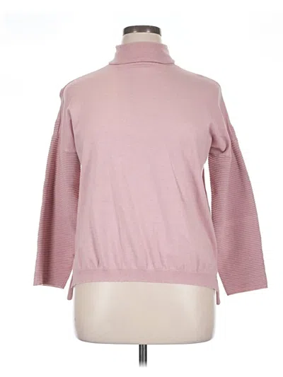Pre-owned Alice Blue Turtleneck Sweater In Pink