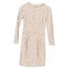 Alice By Temperley Lace Mini Dress In Beige Cotton In Beige