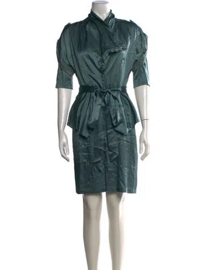 Pre-owned Alice By Temperley Mini Dress In Green