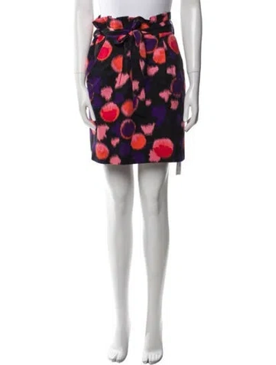 Pre-owned Alice By Temperley Printed Knee-length Skirt In Pink