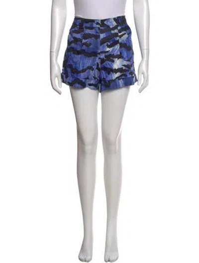 Pre-owned Alice By Temperley Printed Mini Shorts In White