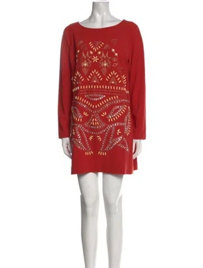 Pre-owned Alice By Temperley Vintage Knee-length Dress In Red
