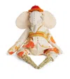 Alice Mary Lynch Velvet Elephant Explorer In Orange