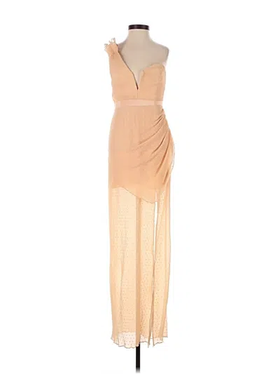 Pre-owned Alice Mccall Cocktail Dress In Tan
