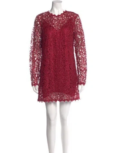 Pre-owned Alice Mccall Crew Neck Mini Dress W/ Tags In Pink