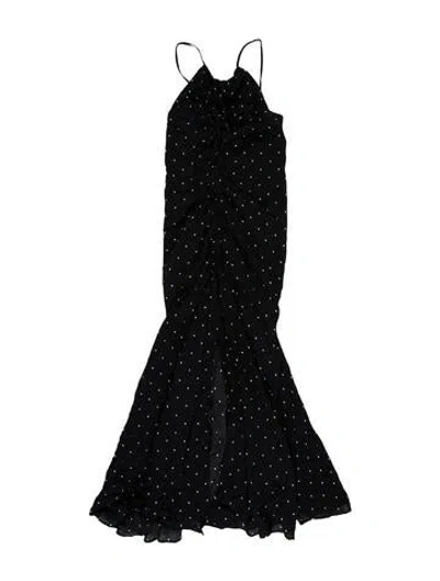 Pre-owned Alice Mccall Halterneck Midi Length Dress W/ Tags In Multi
