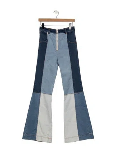 Pre-owned Alice Mccall High-rise Flared Jeans In Blue