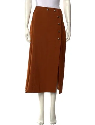Pre-owned Alice Mccall Midi Length Skirt W/ Tags In Brown