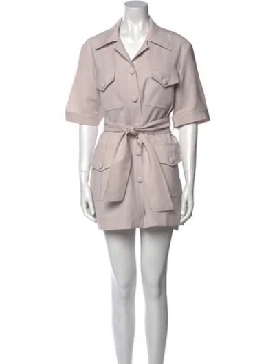 Pre-owned Alice Mccall Mini Dress In Neutral