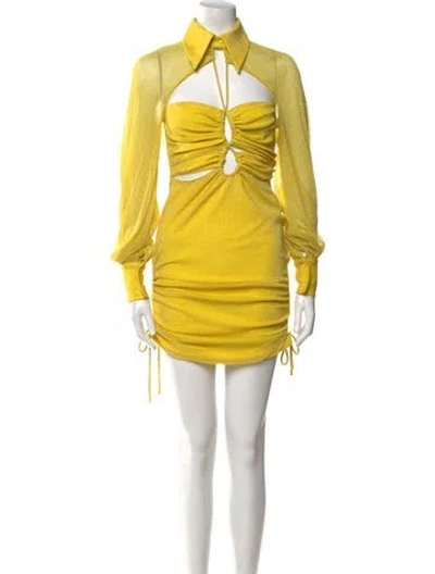 Pre-owned Alice Mccall Mini Dress W/ Tags In Yellow