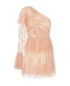Alice Mccall One-shoulder Dress In Nude