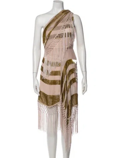 Pre-owned Alice Mccall Printed Knee-length Dress In Multi