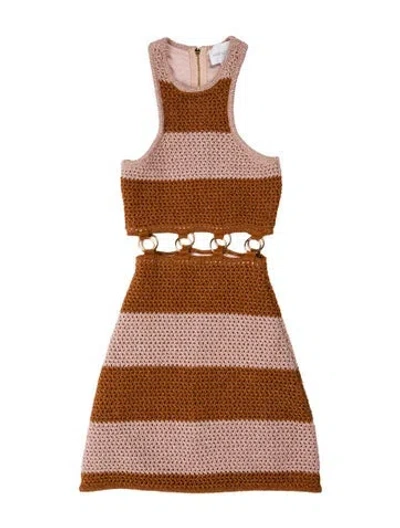 Pre-owned Alice Mccall Printed Mini Dress In Multi