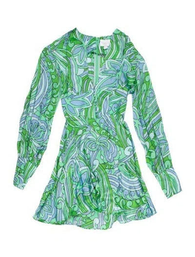 Pre-owned Alice Mccall Printed Mini Dress In Multi