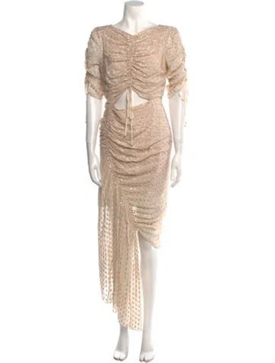 Pre-owned Alice Mccall Silk Long Dress
