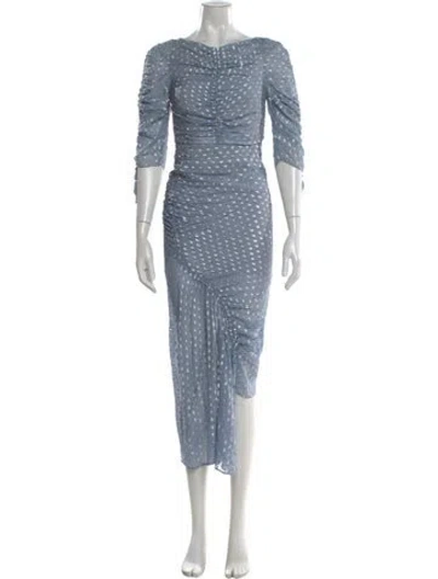 Pre-owned Alice Mccall Silk Midi Length Dress