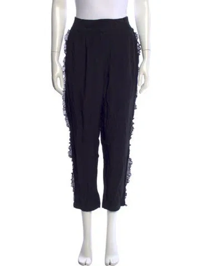 Pre-owned Alice Mccall Straight Leg Pants In Blue
