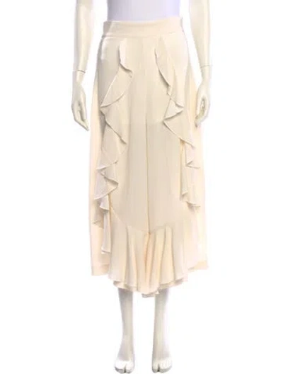 Pre-owned Alice Mccall Wide Leg Pants In Neutral