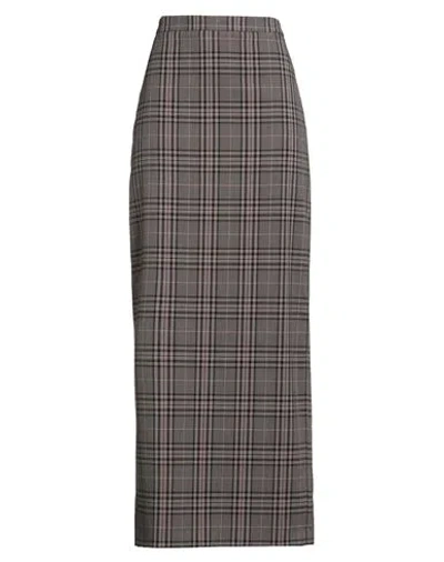 Alice Miller Woman Maxi Skirt Antique Rose Size 6 Polyester, Viscose, Elastane In Pink