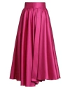 Alice Miller Woman Maxi Skirt Fuchsia Size 4 Polyester In Pink