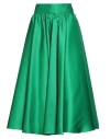 Alice Miller Woman Maxi Skirt Green Size 8 Polyester