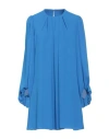 Alice Miller Woman Mini Dress Bright Blue Size 4 Polyester