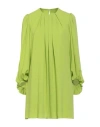 Alice Miller Woman Mini Dress Light Green Size 2 Polyester In Green