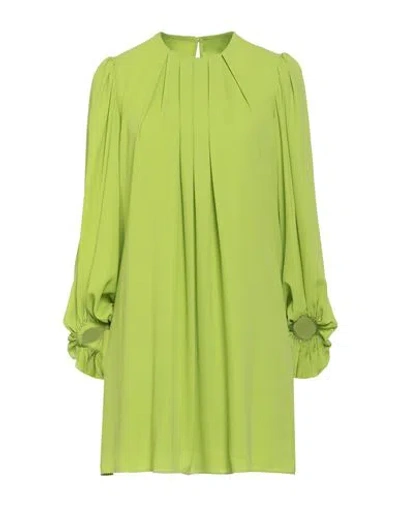 Alice Miller Woman Mini Dress Light Green Size 2 Polyester